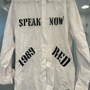 Taylor swift collar shirt